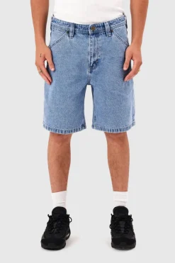 ABrand A5 Baggy Short - Larry - Light Vintage Indigo