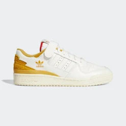 Adidas Forum 84 Low - Cream White / Victory Gold / Red