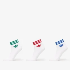 Adidas Island Club Trefoil Ankle Socks 3 Pairs - Multi