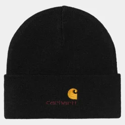 Carhartt American Script Beanie - Black