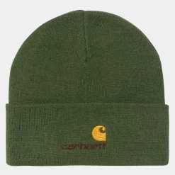 Carhartt American Script Beanie - Tarragon