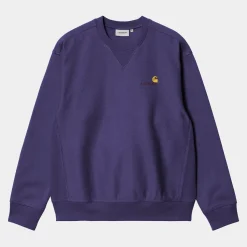Carhartt American Script Sweat Aura