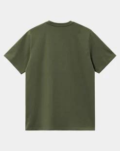Carhartt American Script T-Shirt - Tarragon
