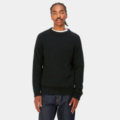 Carhartt Anglistic Sweater - Speckled Black