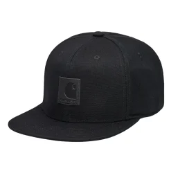 Carhartt Logo Cap Black
