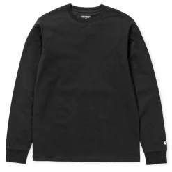 Carhartt L/S Base T-Shirt - Black
