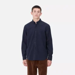 Carhartt L/S Bolton Shirt - Air Force Blue