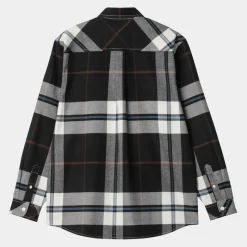 Carhartt L/S Garnett Shirt - Garnett Check, Wax