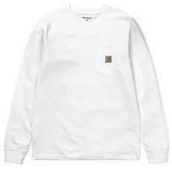 Carhartt L/S Pocket Tee Shirt White