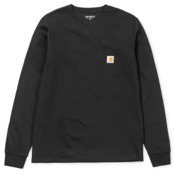 Carhartt L/S Pocket Tee Shirt Black