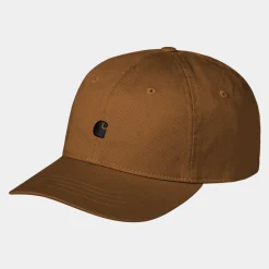 Carhartt Madison Logo Cap Deep Hamilton Brown