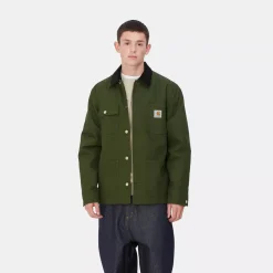 Carhartt Michigan Coat - Tarragon/Black Rigid
