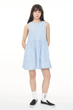 Huffer Catalina Jay Dress - Club Blue/Chalk
