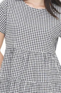 Huffer Catalina Milly Dress - Black/Ivory