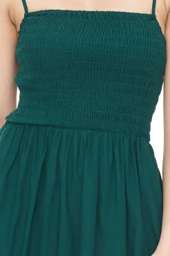 Huffer Cruise Lou Midi Dress - Jewel Green