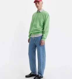 Levis Mens 568 Loose Straight Jeans - Blue Essentials