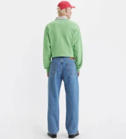 Levis Mens 568 Loose Straight Jeans - Blue Essentials