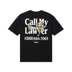 Market Better Call Bear T-Shirt Black