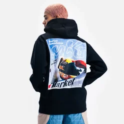 Market Corsa Hoodie Black