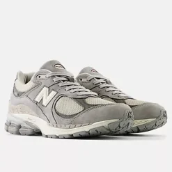New Balance 2002r Concrete with Calm Taupe and Slate Grey
