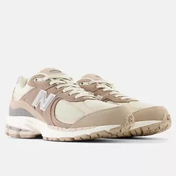 New Balance 2002R Driftwood with sandstone and moonbeam