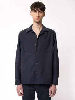 Nudie Vincent Vacay Shirt - Navy