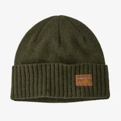 Patagonia Brodeo Beanie - 73 Skyline: Pine Needle Green