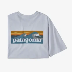 Patagonia Men's Boardshort Logo Pocket Responsibili-Tee® White