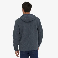 Patagonia Men's Retro Pile Pull Over - Smolder Blue