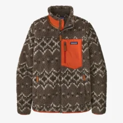 Patagonia W Classic Retro X Jacket - Sweet Cedar / Topsoil Brown.