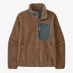 Patagonia Women's Classic Retro-X® Jacket Pampas Tan w/Nouveau Green