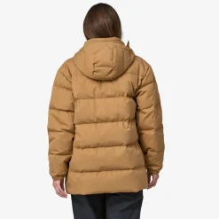 Patagonia Women's Cotton Down Parka Nest Brown