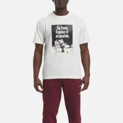 Reebok Basketball Pump Graphic Tee Chalk