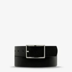 Status Anxiety Getting Real Belt - Black/Silver