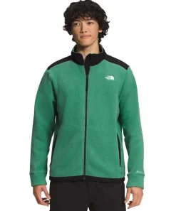 The North Face Alpine Polartec FZ Jacket - Deep Grass Green / Black