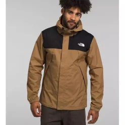 The North Face Antora Jacket - Utility Brown/TNF Black