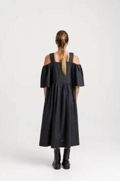 Thing Thing Cut Away Dress - Sooty