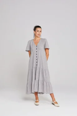 Thing Thing Happy Days Dress - Midnight Checkers