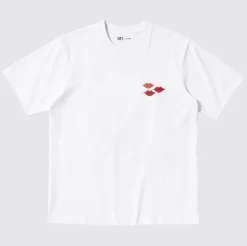 Uniqlo - KAWS + WARHOL - Bunny Companion / Stamped Lips Tee White